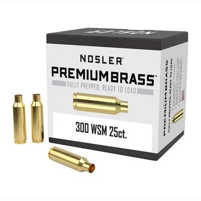 300 WSM Unprimed Brass Cases