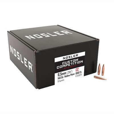 Custom Competition HPBT Bullets 6.5mm 0.264" Rifle