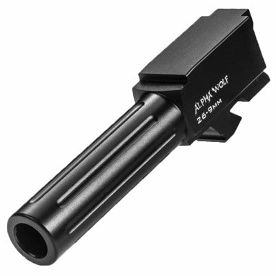 AlphaWolf 9mm Luger Replacement Barrel for Glock 26