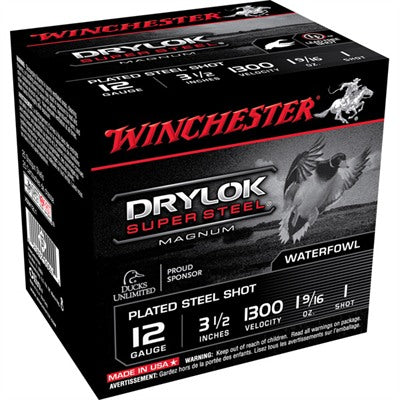 Winchester Drylok Super Steel Magnum 12 Gauge 3.5 in / 3.5 in #1 1-9/16 oz