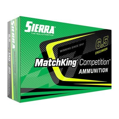 Sierra A157004 Competition Sierra MatchKing Boat Tail Hollow Point BTHP 107 Grain 6mm Creedmoor