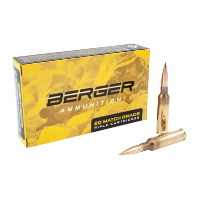 Berger Bullets Tactical 6.5mm Creedmoor 130 gr OTM ammo