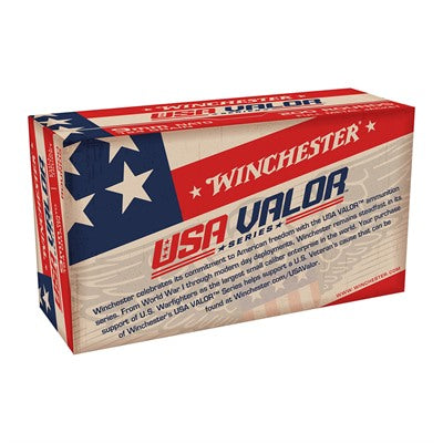 Winchester USA9NATOW USA Valor Full Metal Jacket FMJ 124 Grain 9mm Luger/Parabellum