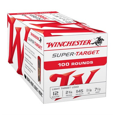Winchester TRGT127VP Super-Target Light Target 12 Gauge 2.75" 1-1/8oz 7.5 Shot 1145 fps