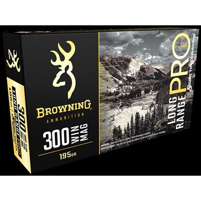 Browning Long Range Pro .300 Winchester Mag 195 gr BTHP ammo