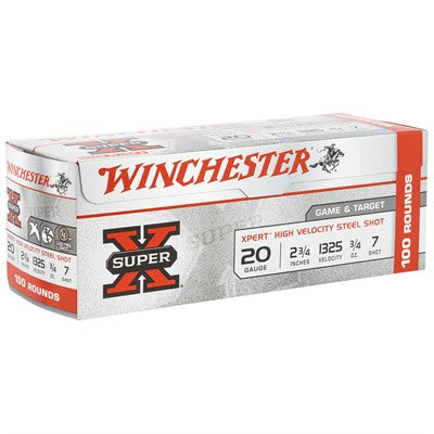 Winchester Xpert Game & Target HIgh Velocity 20 Gauge 2.75 in / 2.75 in #7 3/4 oz