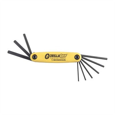 Gorilla Grip® Fold-Up Wrench Set