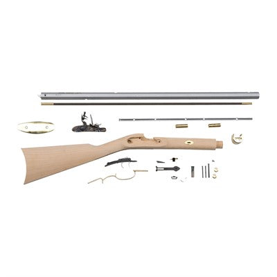 Frontier 50 Cal Percussion Rifle Kit Select Raw Hardwood 28" Barrel