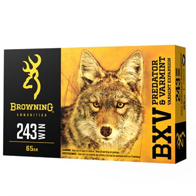 Browning BXV .22 Hornet 35 gr PolyTip ammo