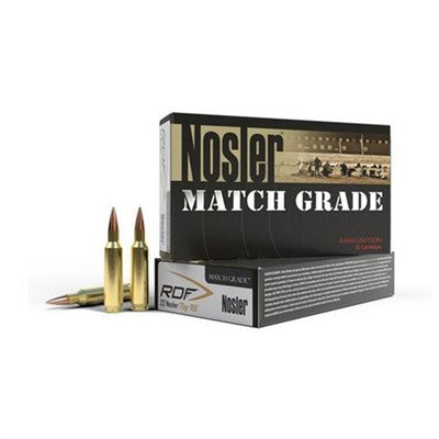 Nosler 60124 Match Grade RDF Hollow Point Boat Tail  70 Grain .22 Nosler