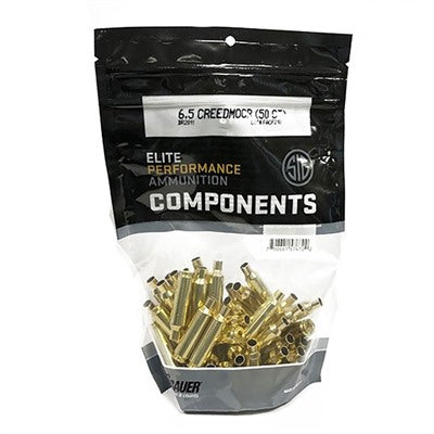 6.5 Creedmoor Brass Cases Bag of 50