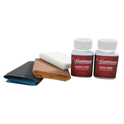 Traditions Walnut Gun Stock Finishing Kit for Rifles
