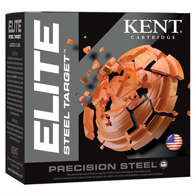 Kent Cartridge E12ST287 Elite Steel Target 12 Gauge 2.75" 1oz 7 Shot 1290 fps