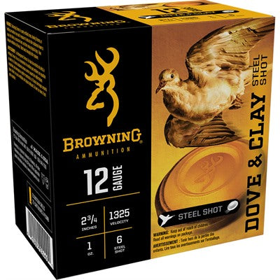 Browning Dove & Clay Extra Distance 12 Gauge 2.75 in / 2.75 in #7 1 oz