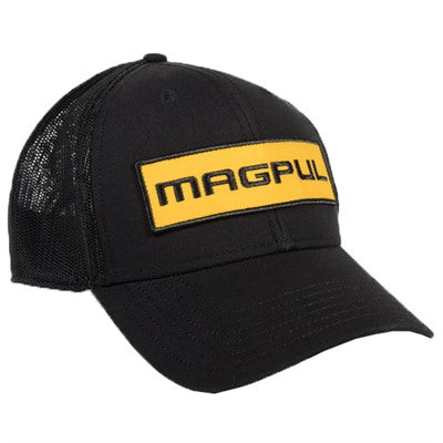 Magpul Wordmark Patch Mid Crown Snapback Hat Black