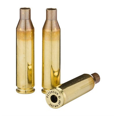 Peterson .243 Win SRP Reloading Brass 500-Count