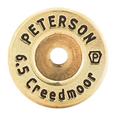 Peterson 6.5 Creedmoor Fat-Neck Brass Cases Box of 500