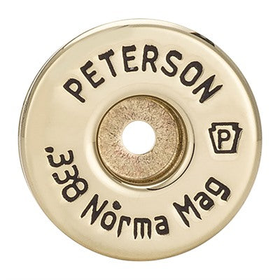 Peterson .338 Norma Magnum Unprimed Brass Cases Box of 250