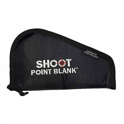 Shoot Point Black Pistol Rug Case