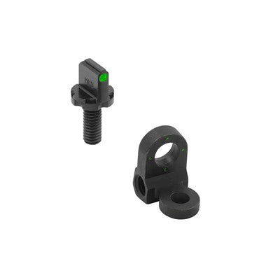 AR-15 Peep A1/A2 4-Dot Rear Sight Set Black