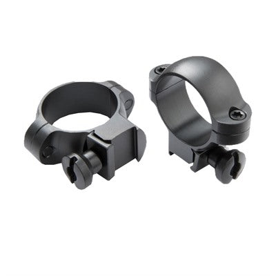 Burris Medium Deluxe Steel Quick Detach Rimfire Airgun Rings Matte
