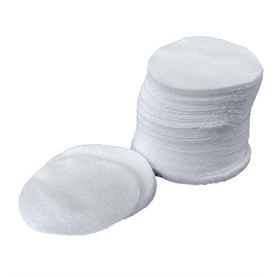T/C Cleaning Patches 2-1/2 Inch Diameter 100 Pack