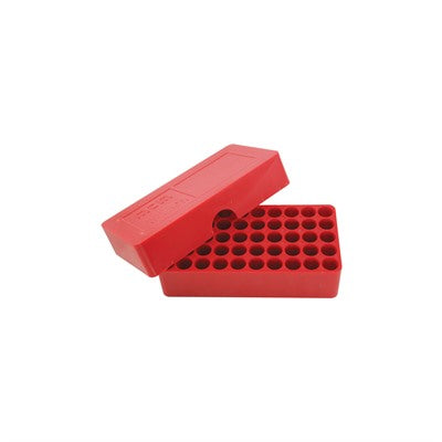MTM Slip-Top Ammo Box 50 Round .38/.357 Round Hole