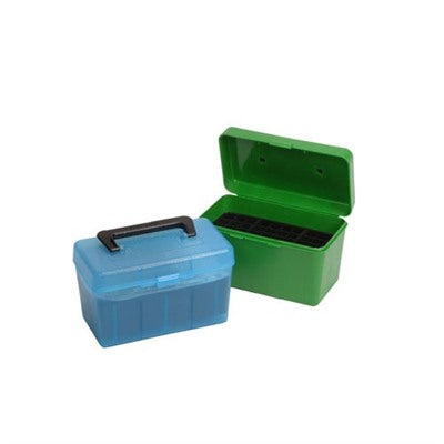 MTM Deluxe 50 Round Ammo Box with Handle .300 WSM .300 RUM