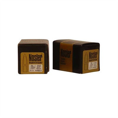 Nosler 35 Caliber 250gr SP Partition Projectile for Reloading
