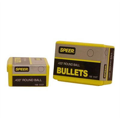Speer .433 Cal Muzzleloader Round Ball Reloading Component