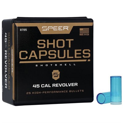 Speer .45 Shotshell Empty Capsules Box of 25