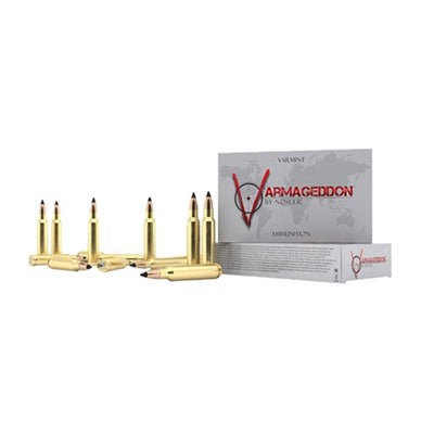 Nosler 65135 Varmageddon Flat Base Tipped  40 Grain .222 Remington