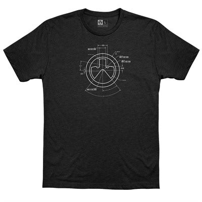 Engineered CVC T-Shirt Small Black Short Sleeve