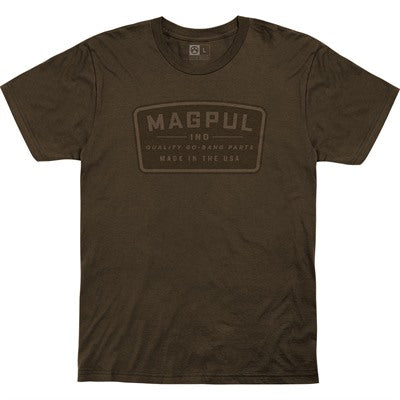 Go Bang Parts Cotton T-Shirt 3X-Large Brown Short Sleeve
