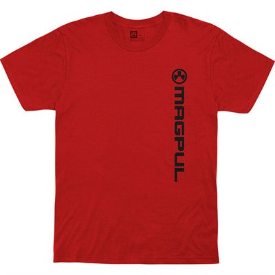 Vert Logo Cotton T-Shirt Small Red