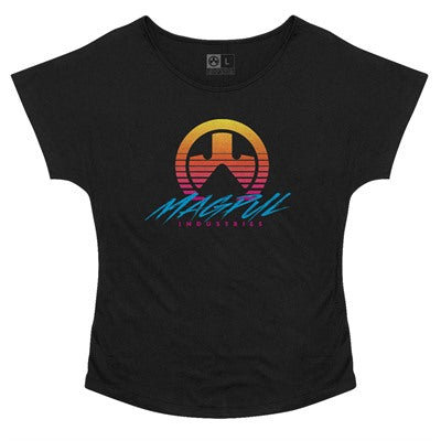 Women's Brenten Dolman T-Shirt - Medium Black