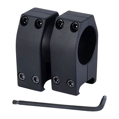 EGW Practical 1 Inch Scope Rings 0.5 Inch High