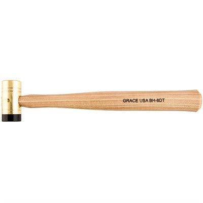 Delrin-Tipped Brass Hammer for Gunsmiths