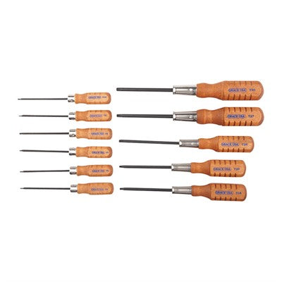 11 Piece Star Screwdriver Set for Gunsmiths
