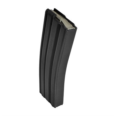 AR-15 5.56mm 30-Round Aluminum Magazine with Magpul Follower Black