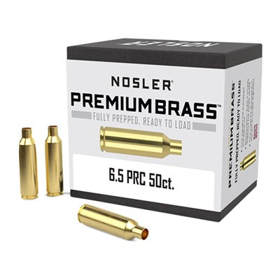 6.5 PRC Premium Brass Reloading Cases