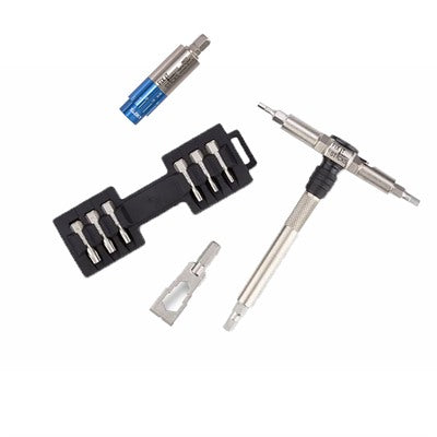 Compact Ratchet Multi-Tool with Mini Torque Driver for Gunsmiths
