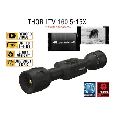 ATN THOR LTV 5-15x Thermal Rifle Scope