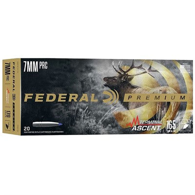 Federal Premium 7mm PRC 165 gr PolyTip ammo
