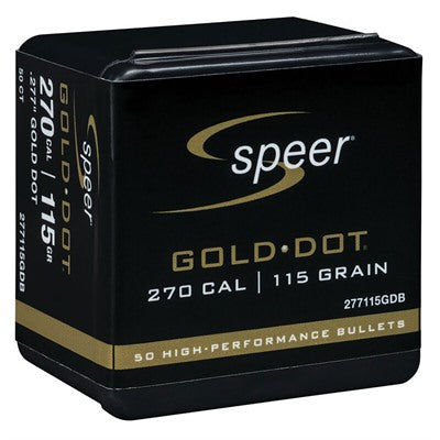 Gold Dot Rifle Bullets 270 Caliber 0.270" Diameter