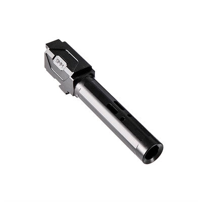Crown Ported 9mm Luger Handgun Barrel