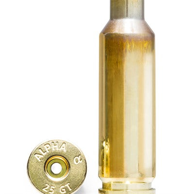25 GT Brass Cases for Rifle Reloading