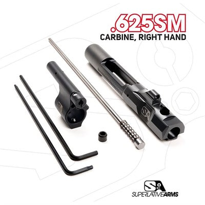 AR-15 Adjustable Piston System with 0.625" Gas Block – Right Hand