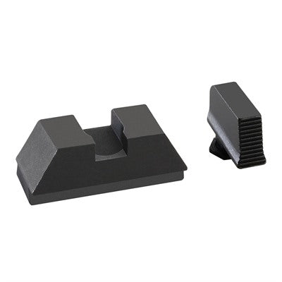 2L Tall Optic Compatible Serrated Sight Set for Glock