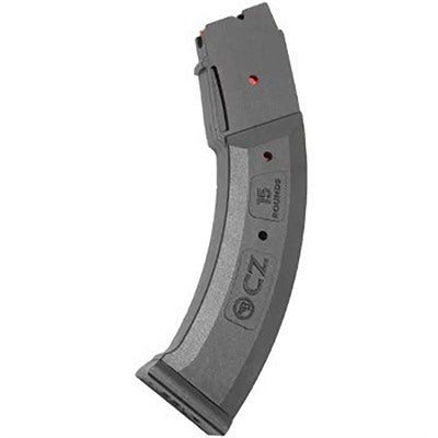 CZ Rimfire Rifle Magazine .22LR/.17HM2 15-Round Polymer for 457, 512, 455, 453, 452